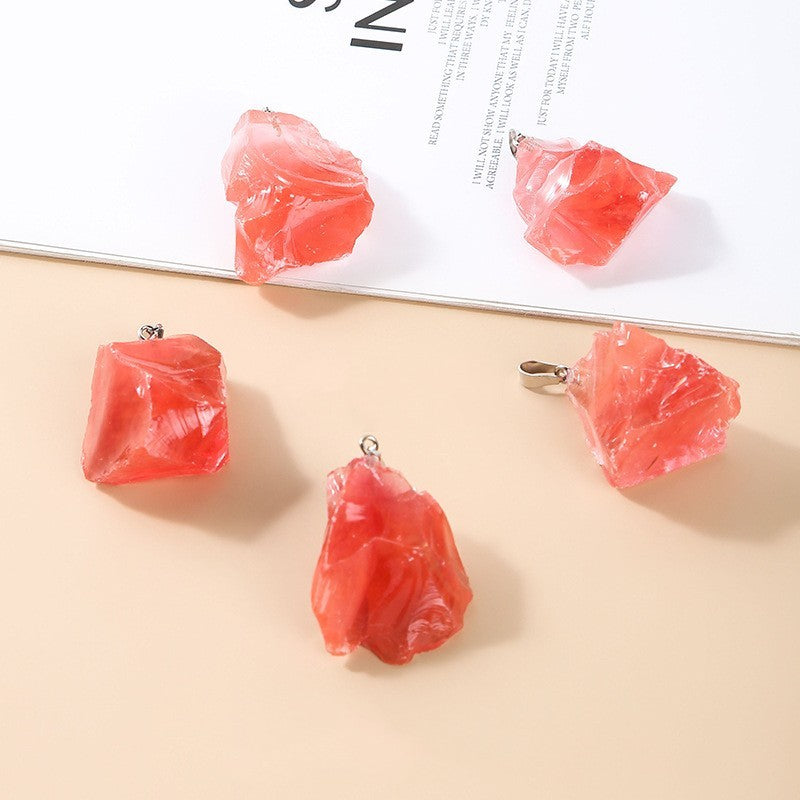 Natural Amethyst Crystal Pendant – Genuine Stone Necklace for Women