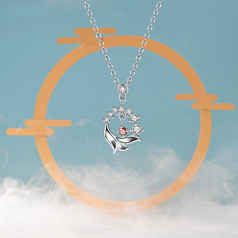 925 Silver Bai Ze Necklace – Symbolic Mythical Creature Pendant