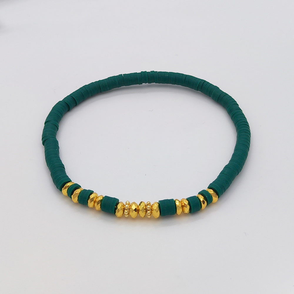 Holiday Beach Style Colorful Beaded Bracelet – Vibrant Summer Fashion for Women