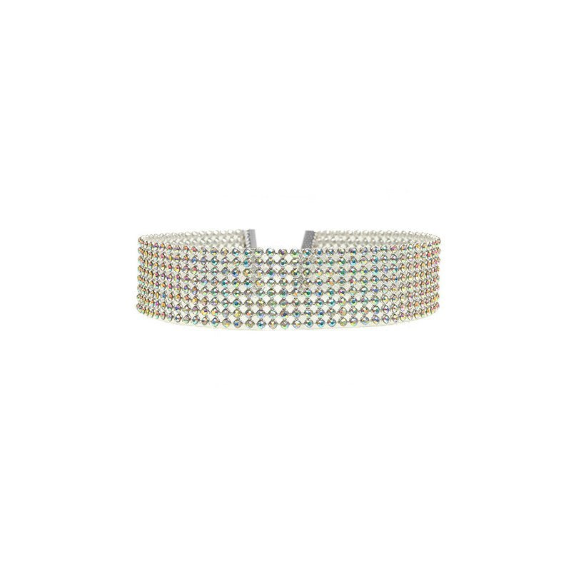 Luxury Crystal Rhinestone Choker Necklace – Fashion Statement Jewellery for Women