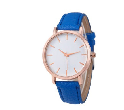 ⌚ Elegant Quartz Watch – PU Leather & Alloy