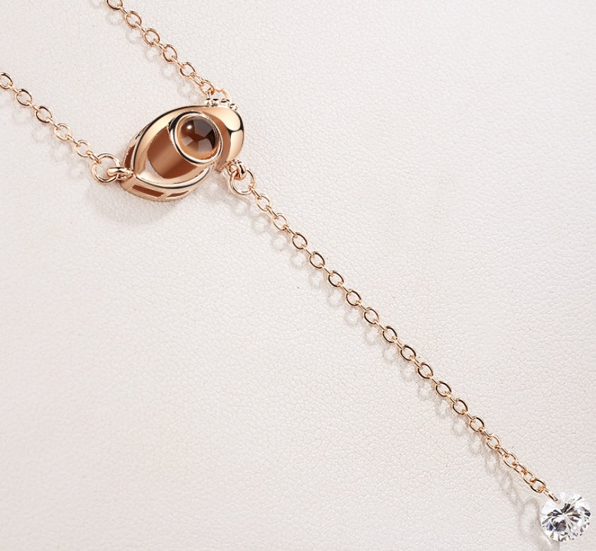 100 Languages “I Love You” Projection Necklace – Romantic Memory Jewellery