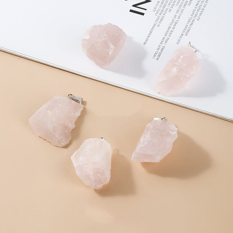 Natural Amethyst Crystal Pendant – Genuine Stone Necklace for Women