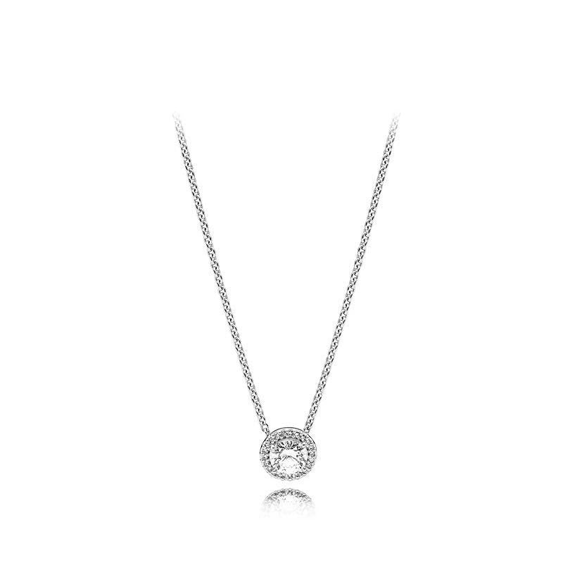S925 Sterling Silver Stacking Necklace – Minimalist Women’s Jewelry