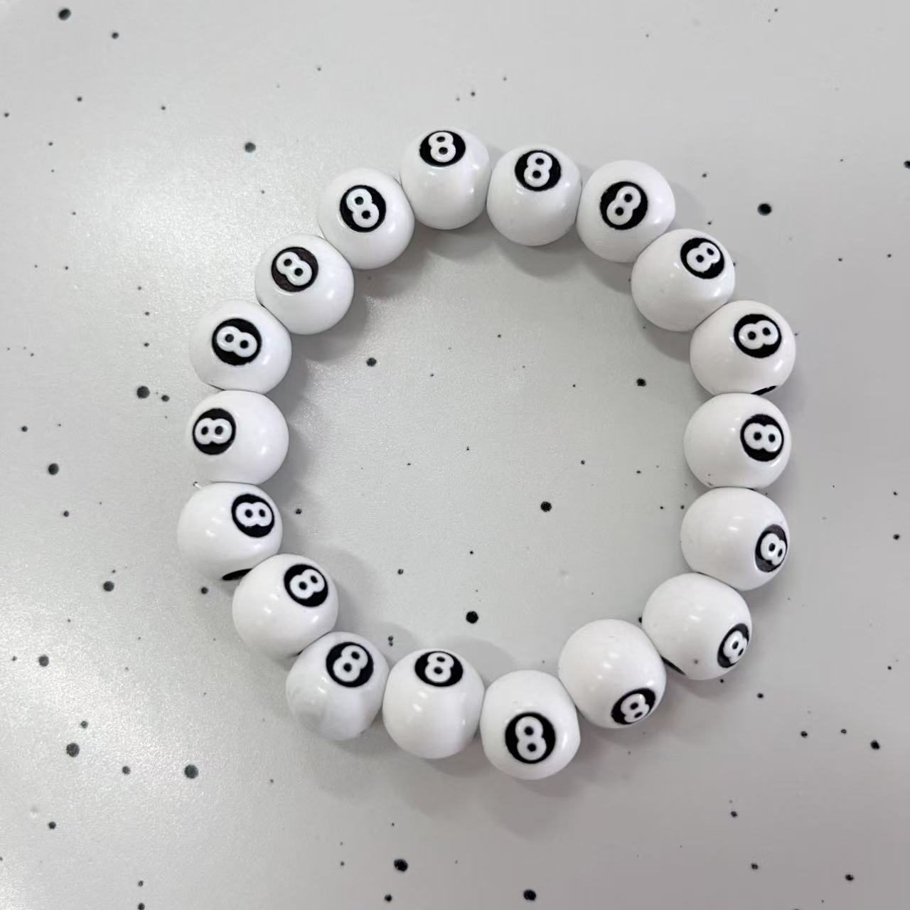 Women’s Pearl Beaded Bracelet – Elastic String Design