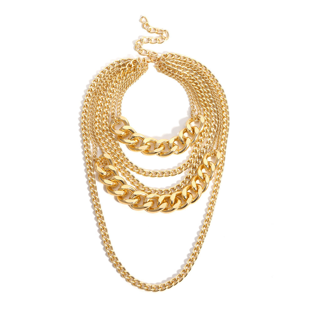 Urban Edge Punk Necklace for Women