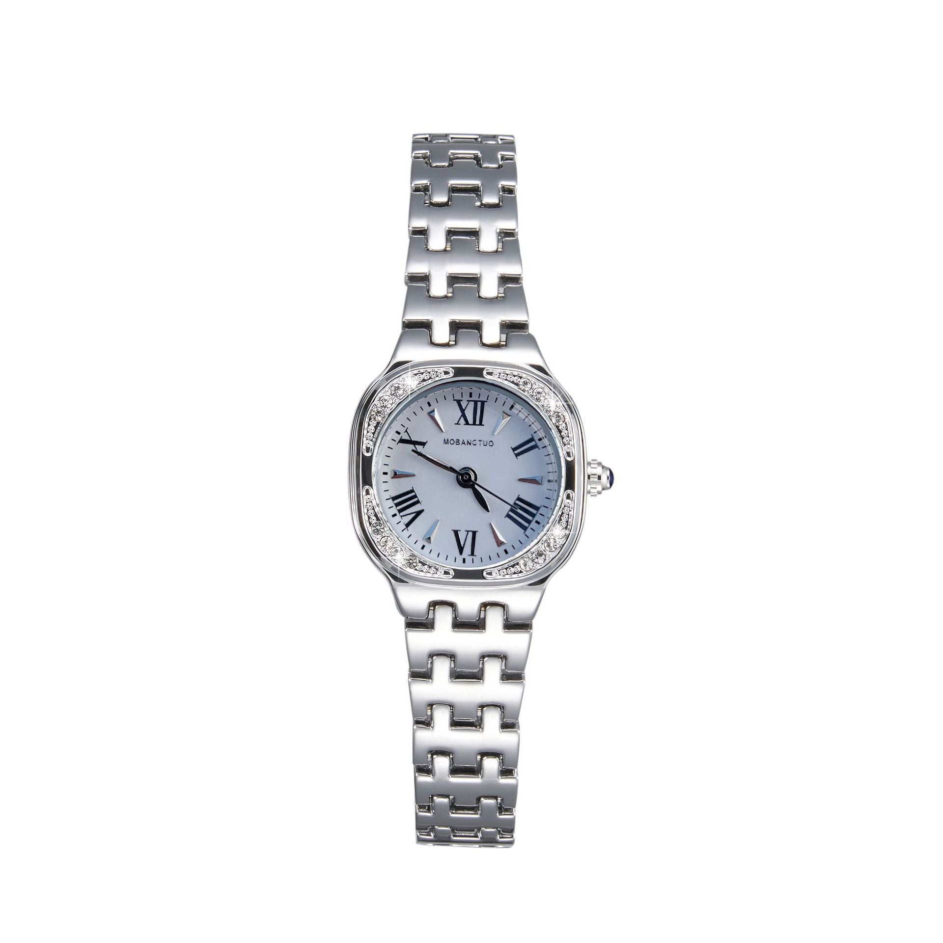 Fashion New Women’s Square 3D Dial Wrist Watch – Elegant Ladies Timepiece