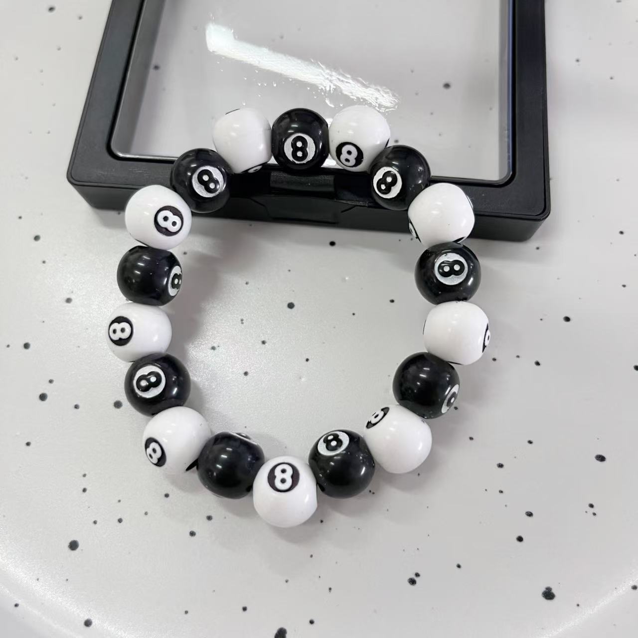 Women’s Pearl Beaded Bracelet – Elastic String Design