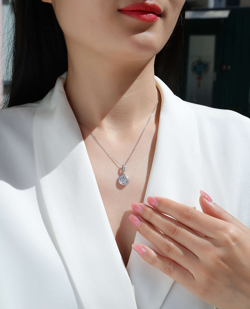 Double Ring Combination – Luxury Moissanite Jewellery Set in S925 Sterling Silver