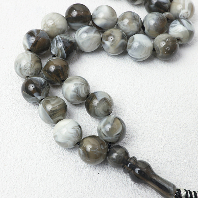 Beaded Rosary Bracelet – Handheld Prayer and Meditation Accessory