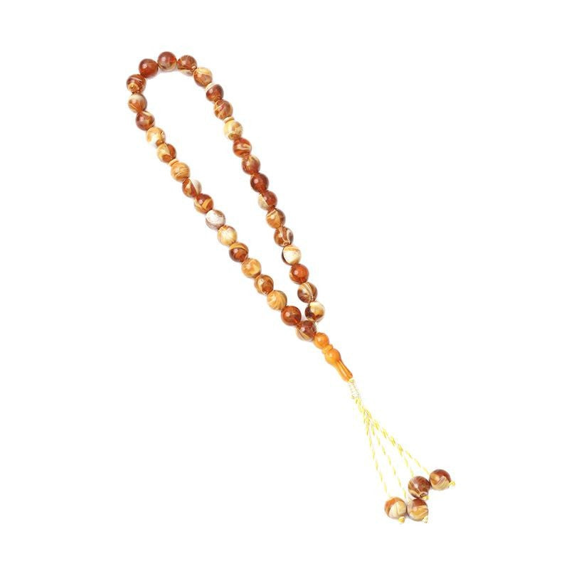 Beaded Rosary Bracelet – Handheld Prayer and Meditation Accessory