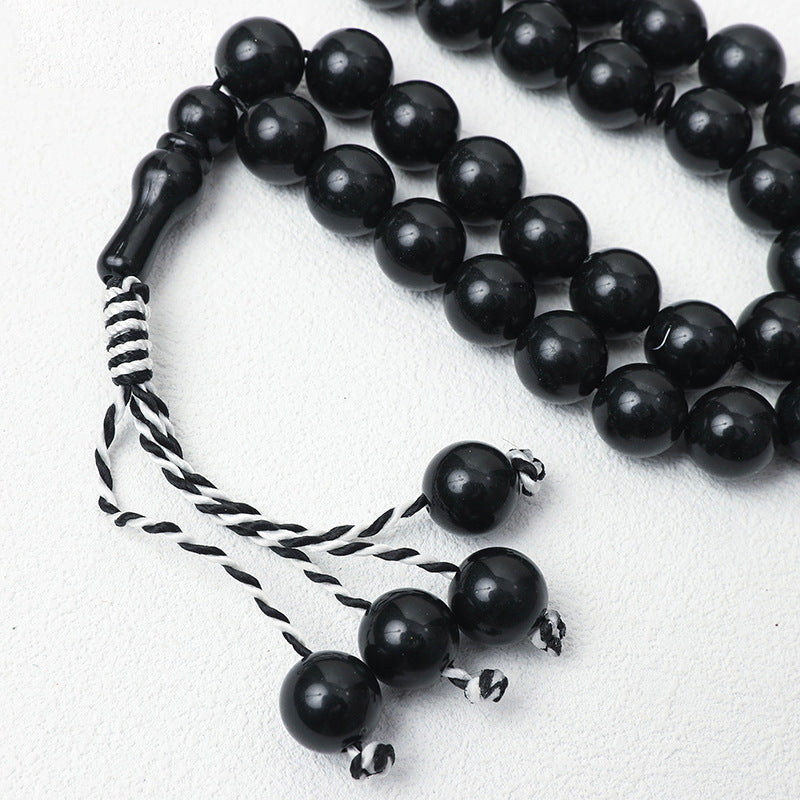 Beaded Rosary Bracelet – Handheld Prayer and Meditation Accessory