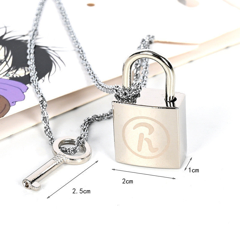 Couples’ Lock Necklace – Matching Pendant Necklace for Him & Her
