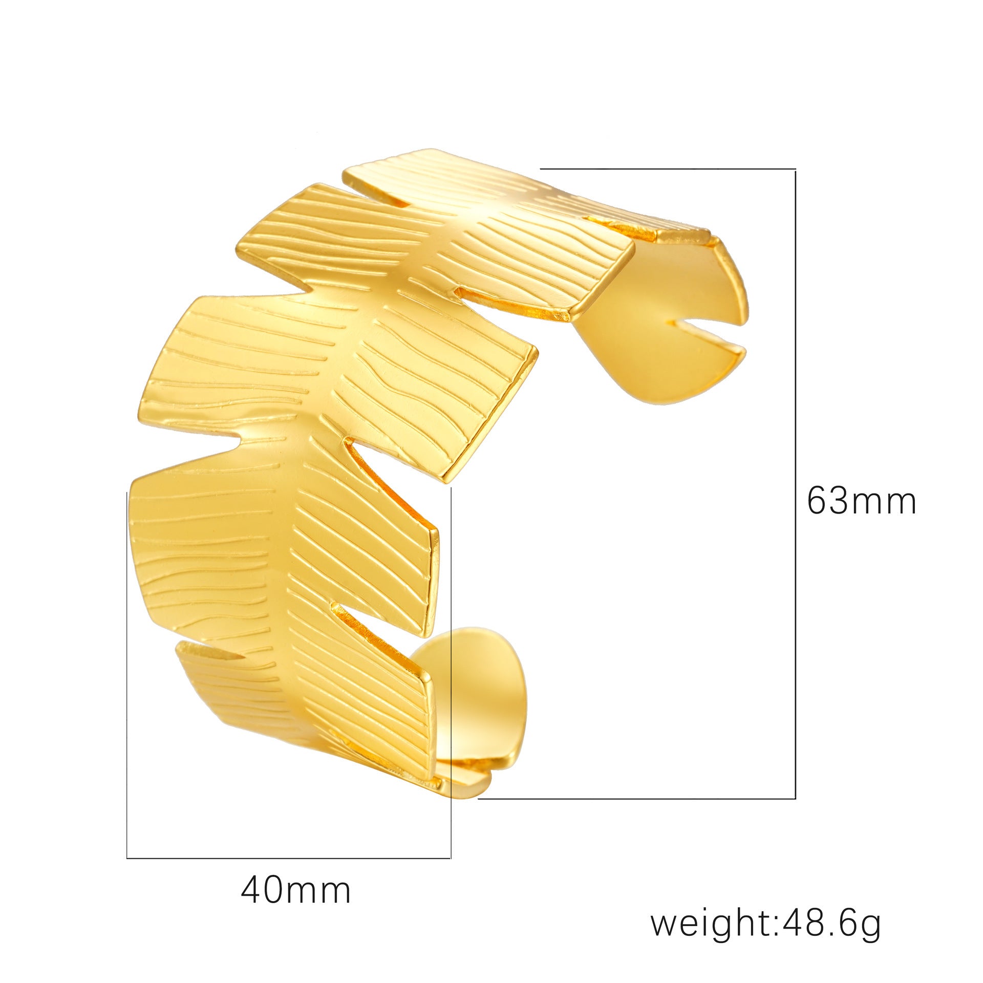 Twilight Mountain Carved Retro Three Rows Full Magnet Bracelet – European & American Style