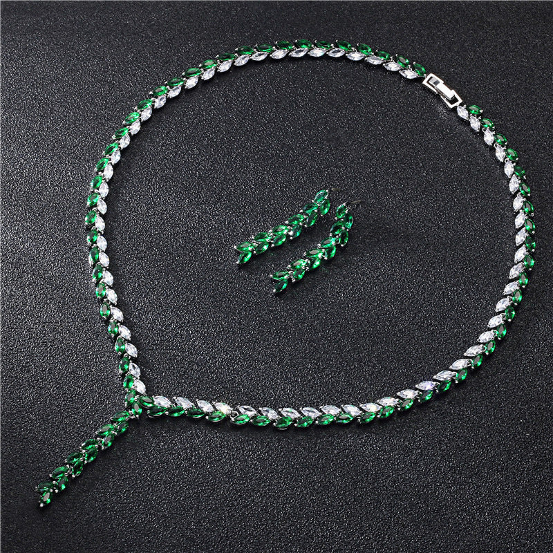 Elegant Bridal Earrings Jewellery Set – Wedding Accessories for Women