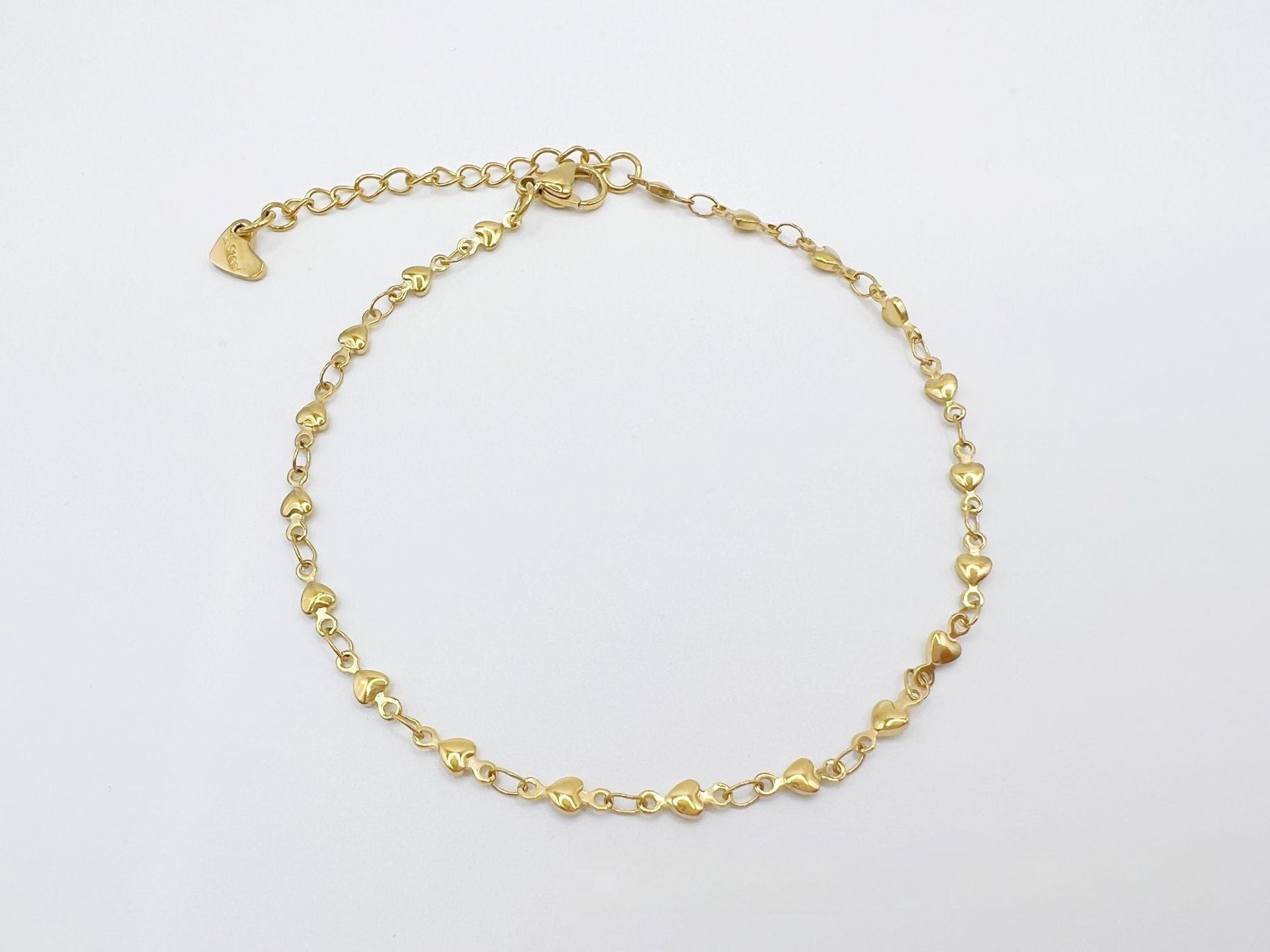 European & American Style Stainless Steel Anklet – Simple & Elegant