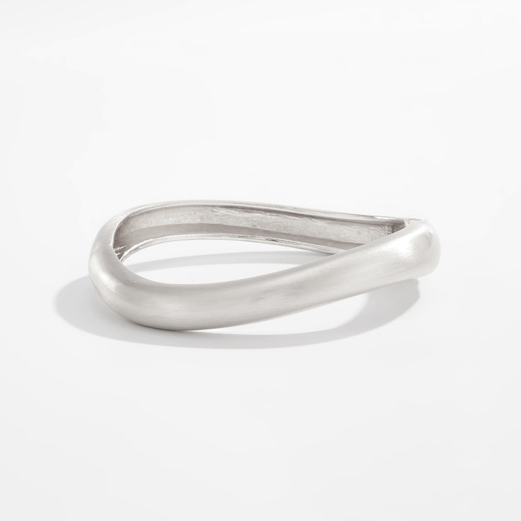 Minimalist Matte Spring Bracelet