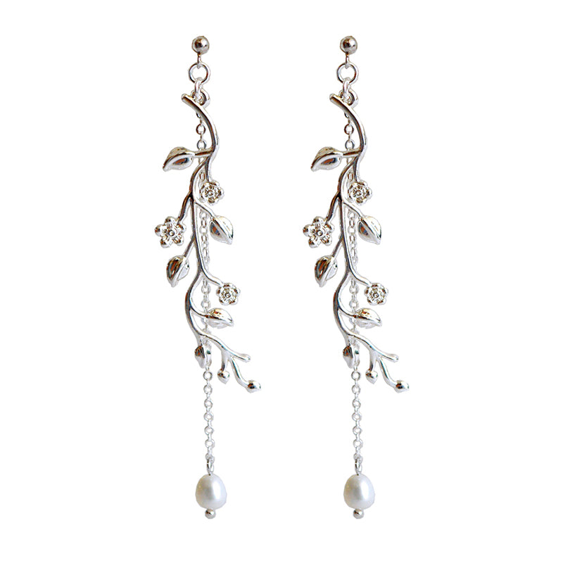 S925 Sterling Silver Tassel Earrings – Trendy Fashion Jewelry for Women