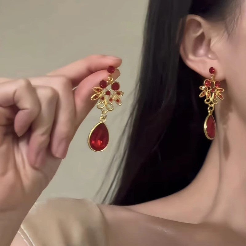 Women’s Industrial Chic Necklace & Earrings Set – Bold Statement Jewellery