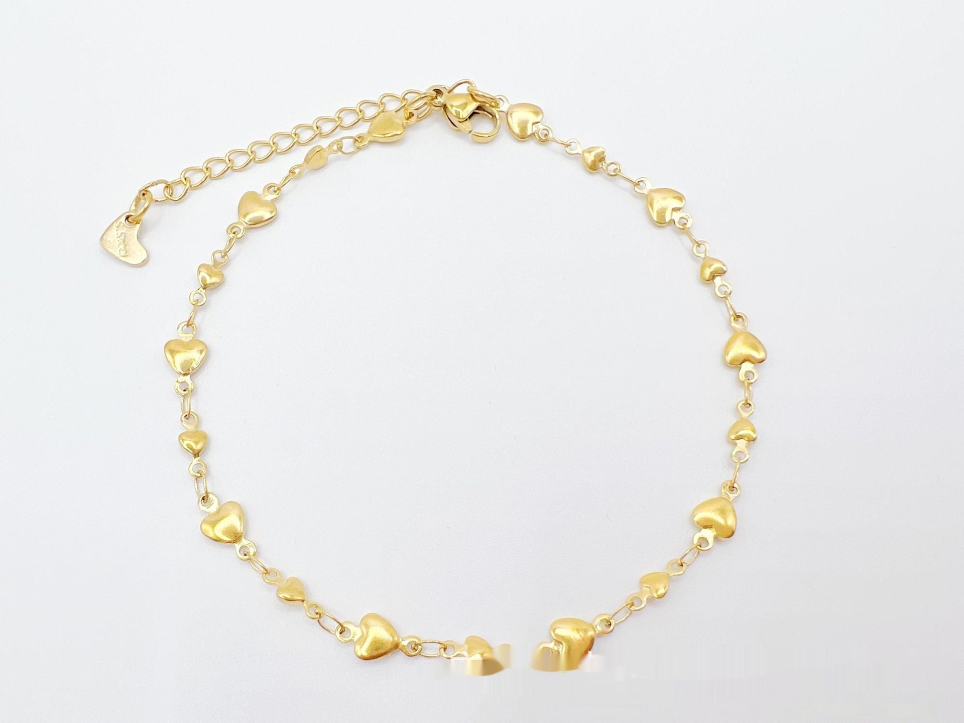 European & American Style Stainless Steel Anklet – Simple & Elegant