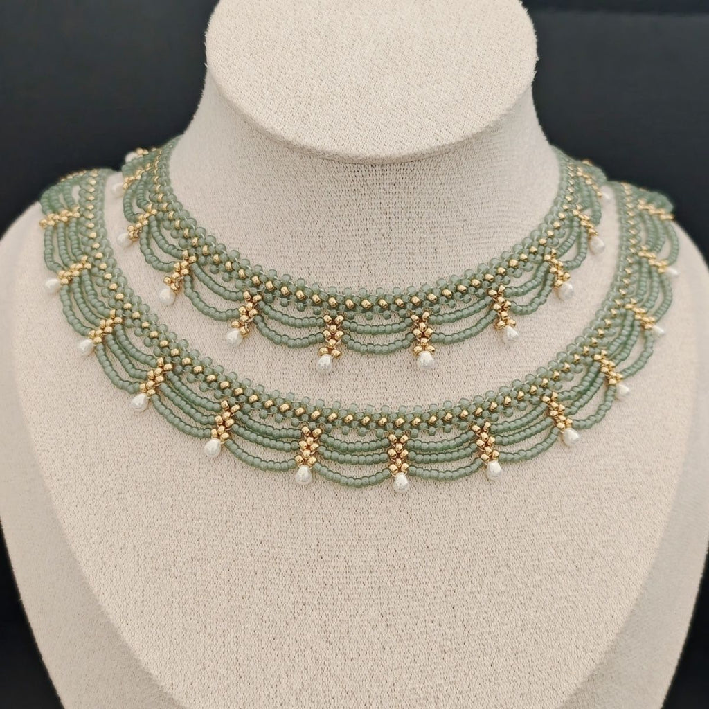 Retro Tassel Water Drop Pearl Pendant Necklace – Vintage-Inspired Women’s Jewellery