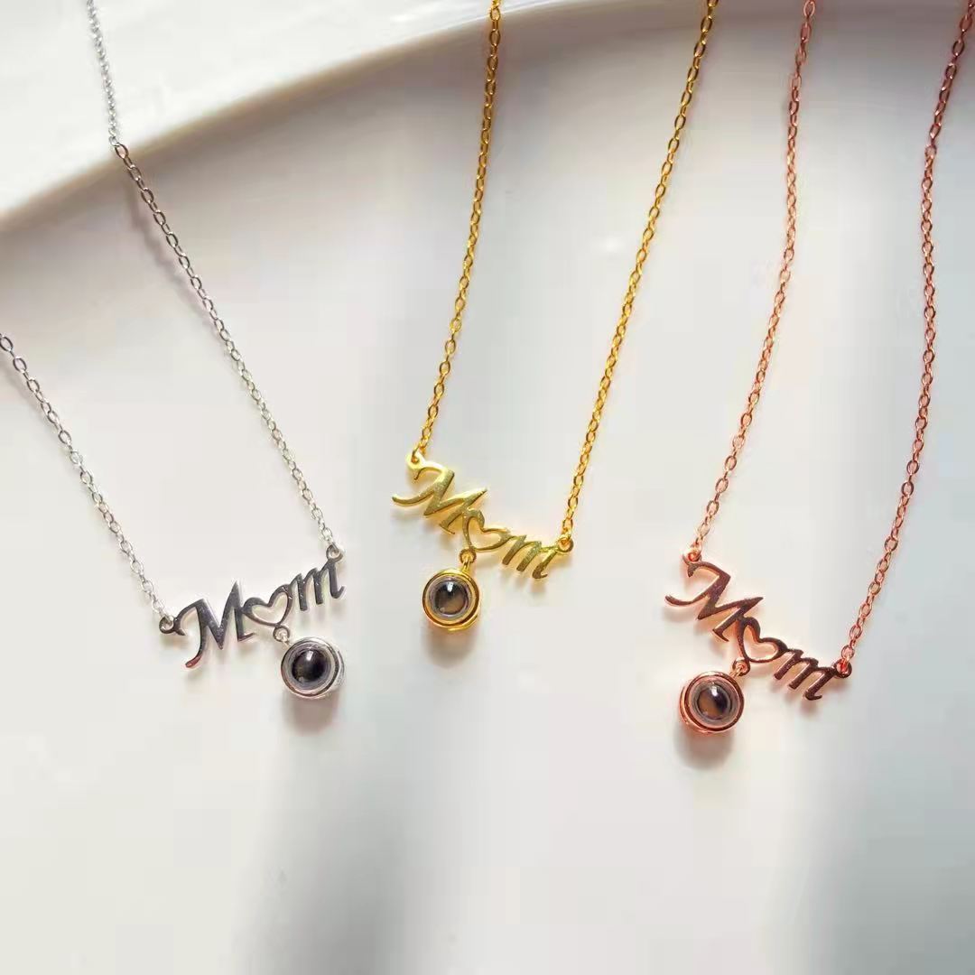 Unique Silver Love Necklace – 100 Languages “I Love You” Pendant