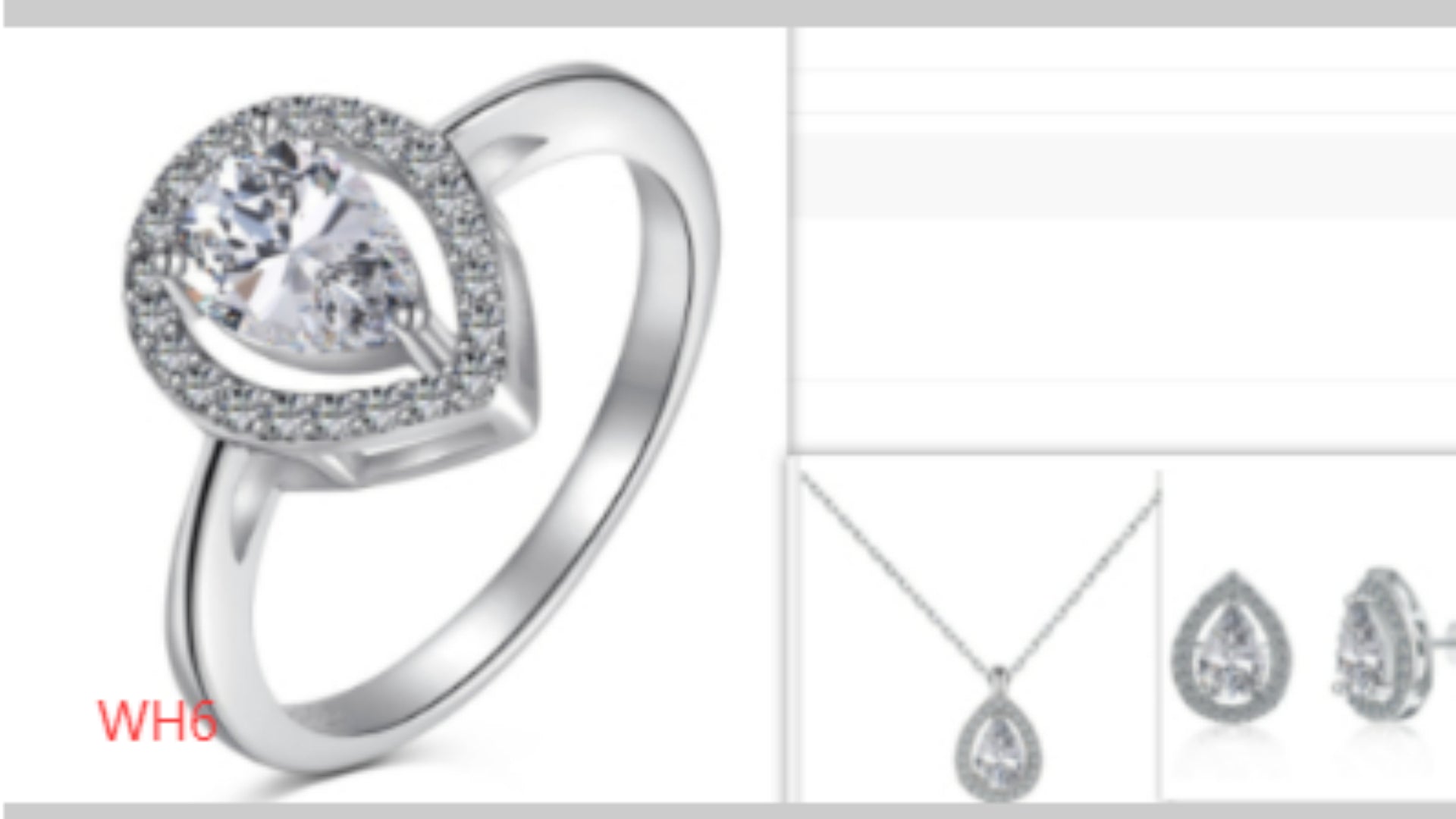 S925 Sterling Silver Jewelry Set for Women – Elegant Necklace & Earrings Gift Set