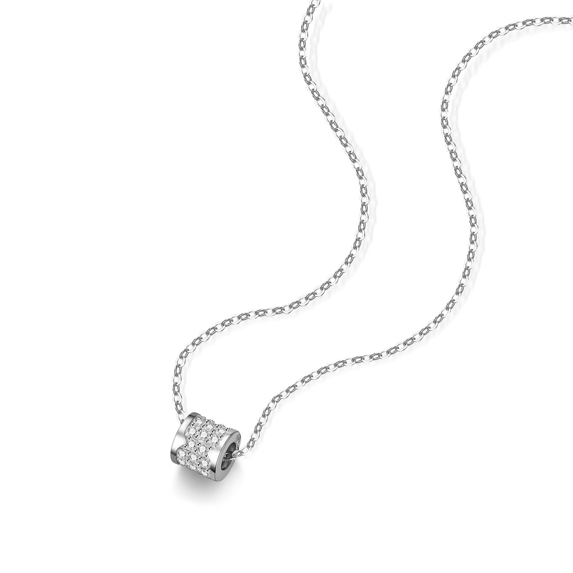 S925 Sterling Silver Moissanite Necklace