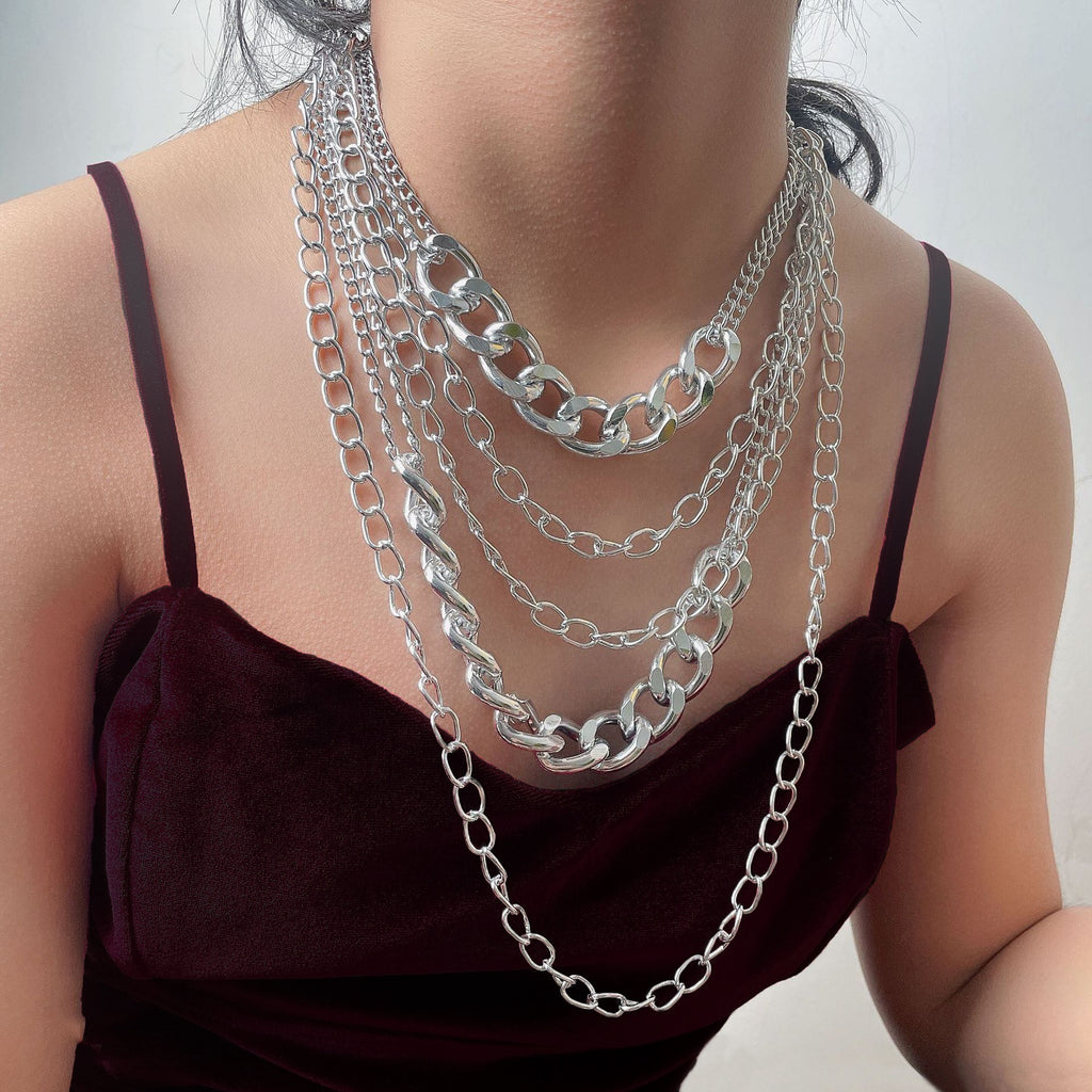 Urban Edge Punk Necklace for Women