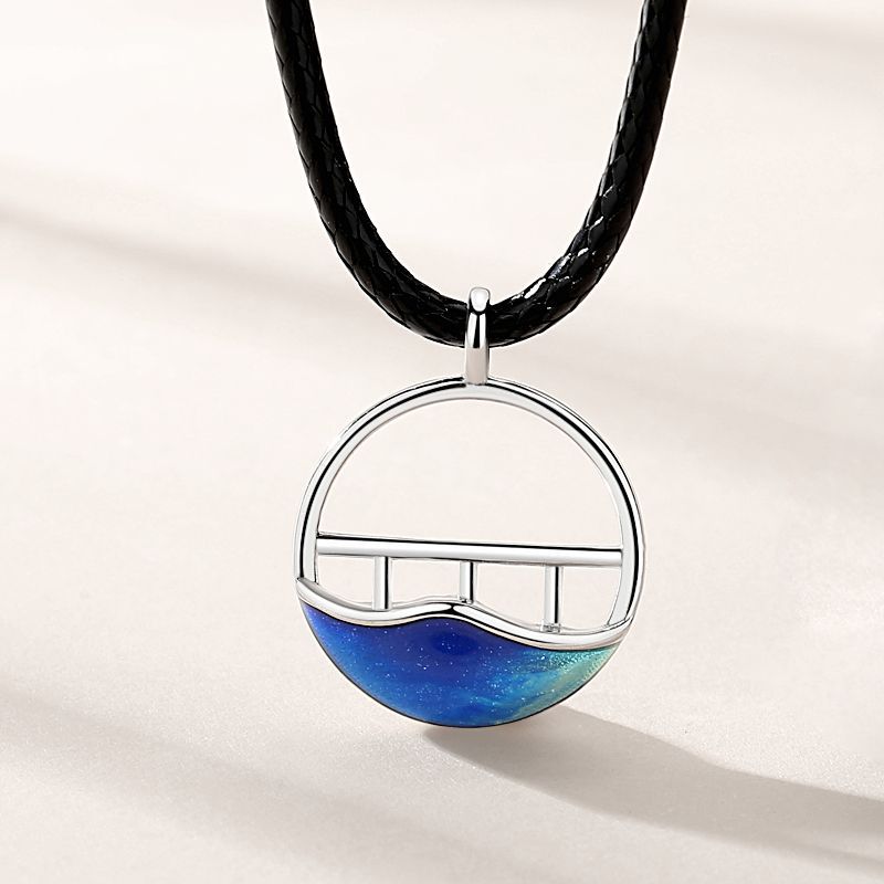 S925 Sterling Silver Fashion Couple Necklace