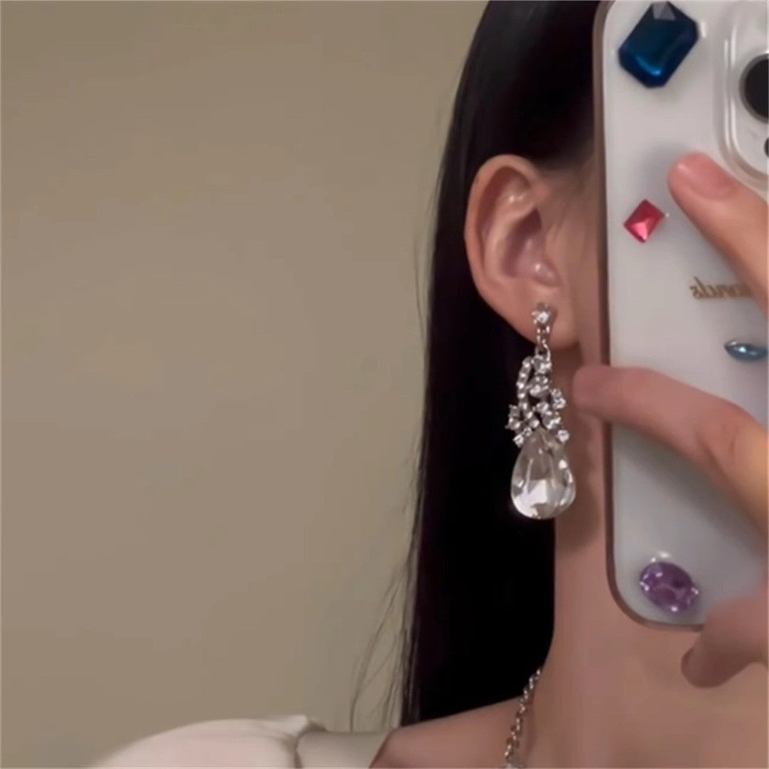 Women’s Industrial Chic Necklace & Earrings Set – Bold Statement Jewellery