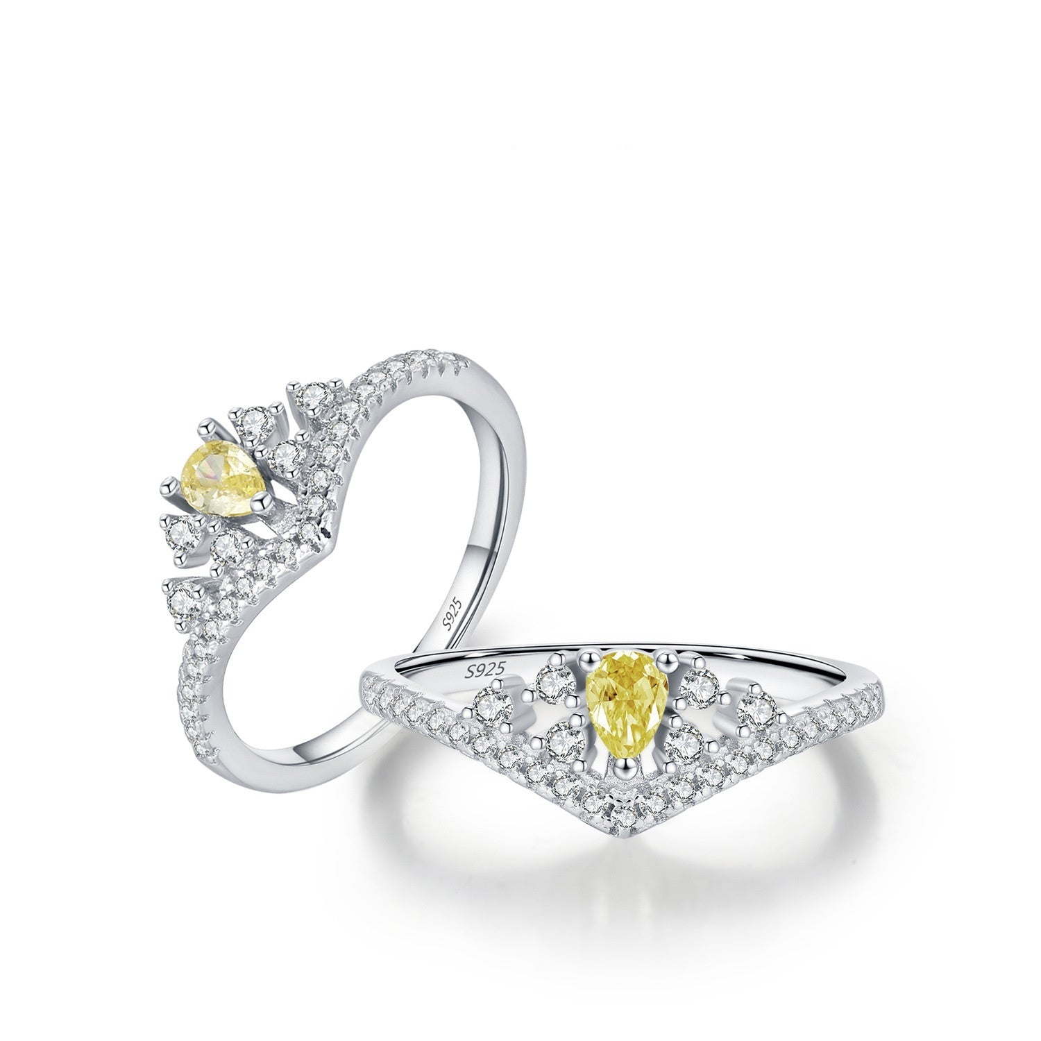 Sterling Silver Women’s Ring with Gemstone Accent – Adjustable & Elegant