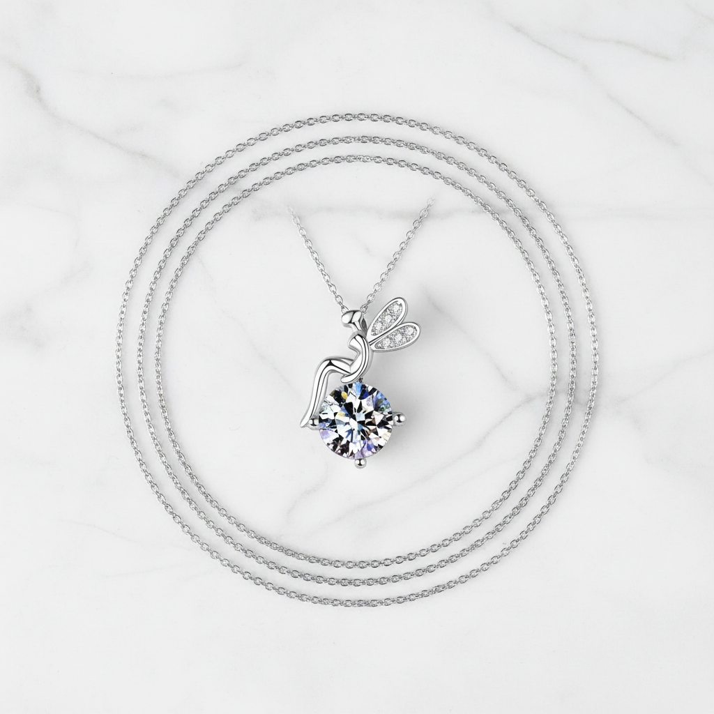 Dragonfly on White Marble