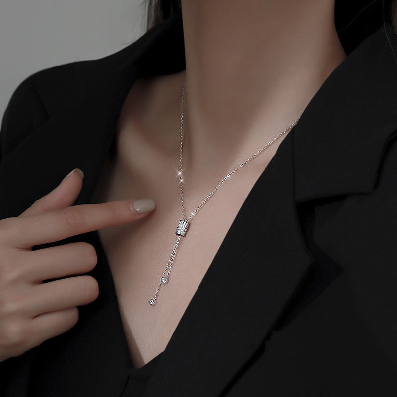 Women’s S925 Sterling Silver Waist Chain – Adjustable Belly Necklace Jewelry