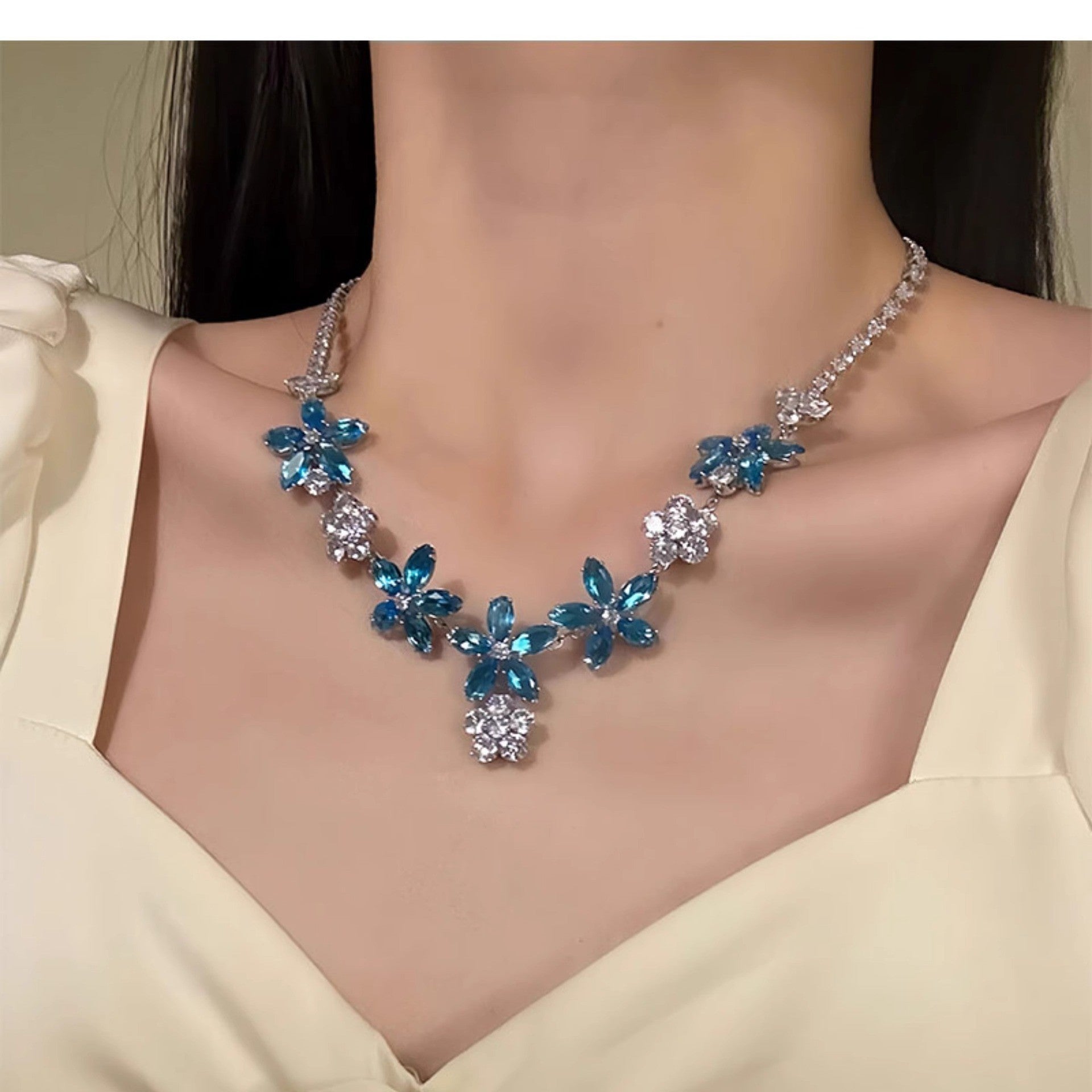 Women’s Industrial Chic Necklace & Earrings Set – Bold Statement Jewellery