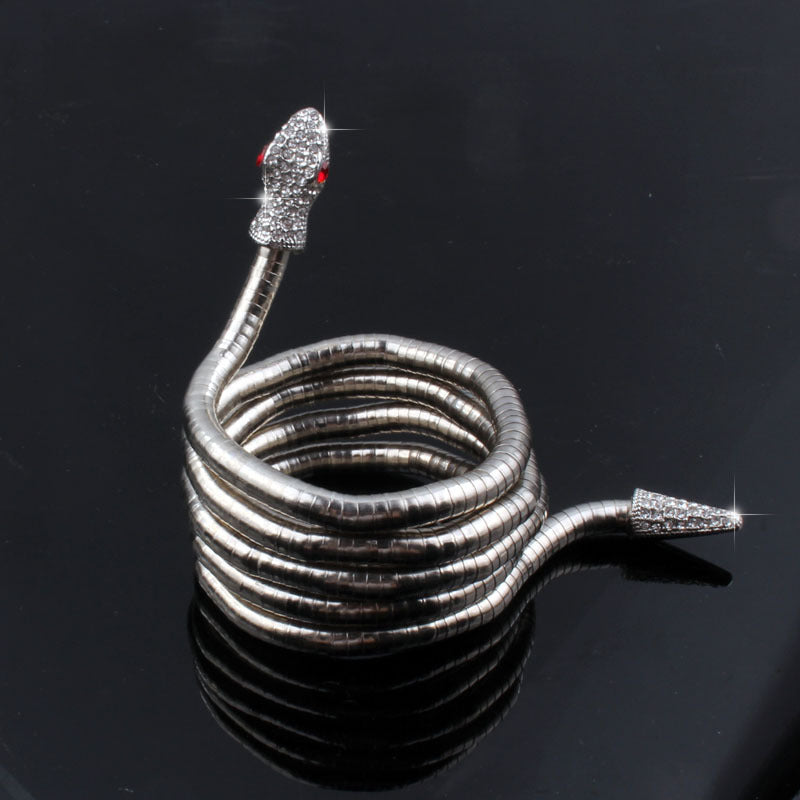 Snake Chain Collar Necklace – Alloy Fashion Necklace & Bracelet Combo