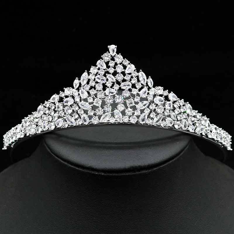 Elegant Shimmer Zircon Necklace & Earring Set – Women’s Fashion Jewelry