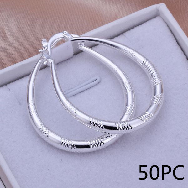 European & American Creative Hoop Earrings – Stylish Women’s Jewellery