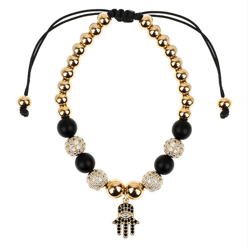 Drawstring Gold-Plated Bracelet