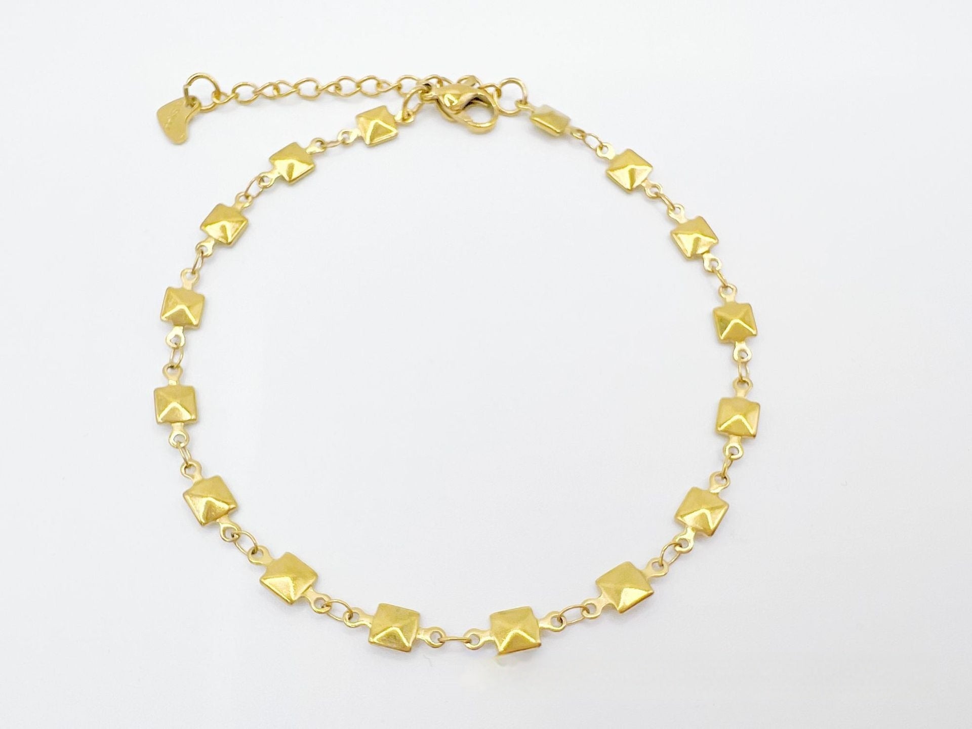 European & American Style Stainless Steel Anklet – Simple & Elegant