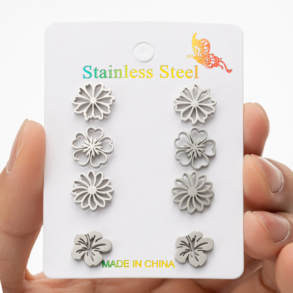 Little Suit Stud Earrings – Fashion Simulation Jewellery for Women