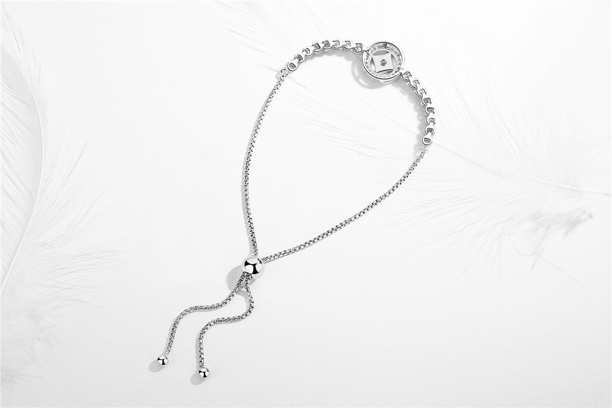 S925 Sterling Silver Fashion Bracelet – Elegant Women’s Jewelry