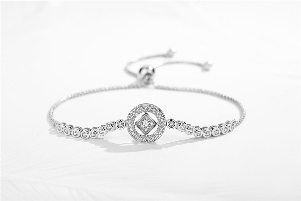 S925 Sterling Silver Fashion Bracelet – Elegant Women’s Jewelry