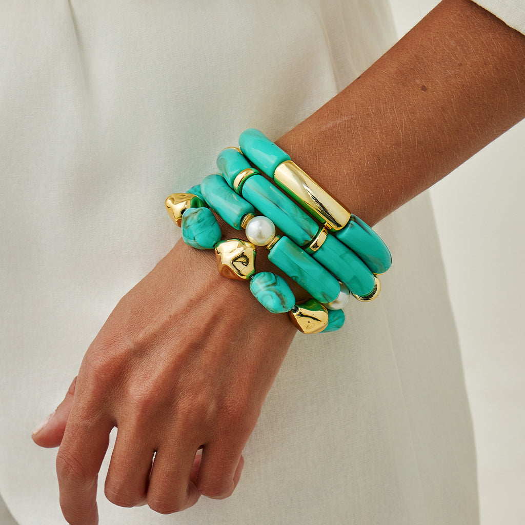 Simple All-Match Resin Wristband