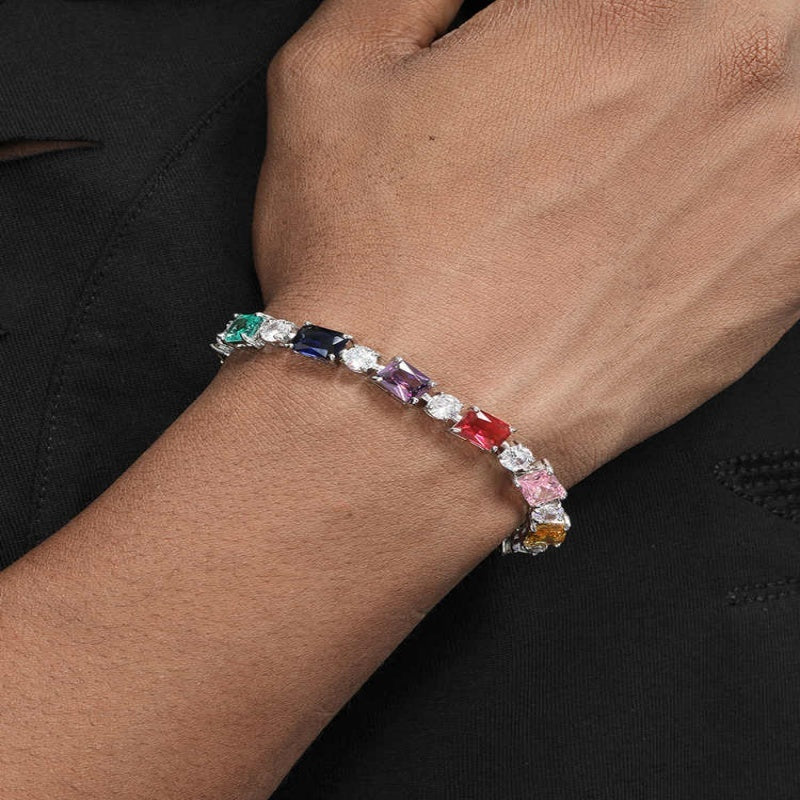 Men and Women’s Zircon Bracelets – Coloured Beaded Fashion Accessory