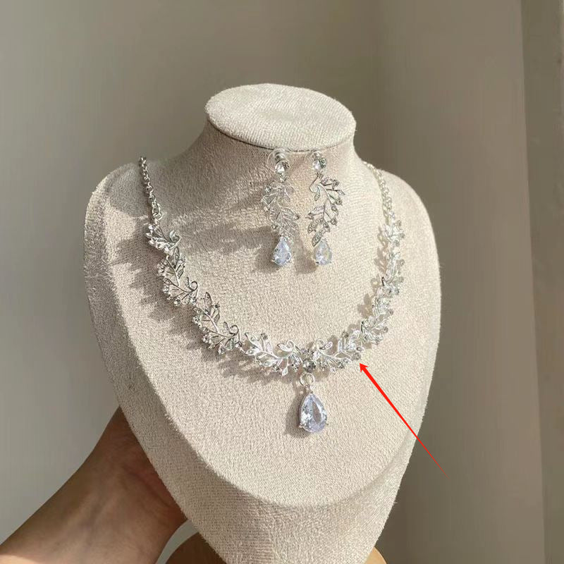 Women’s Industrial Chic Necklace & Earrings Set – Bold Statement Jewellery