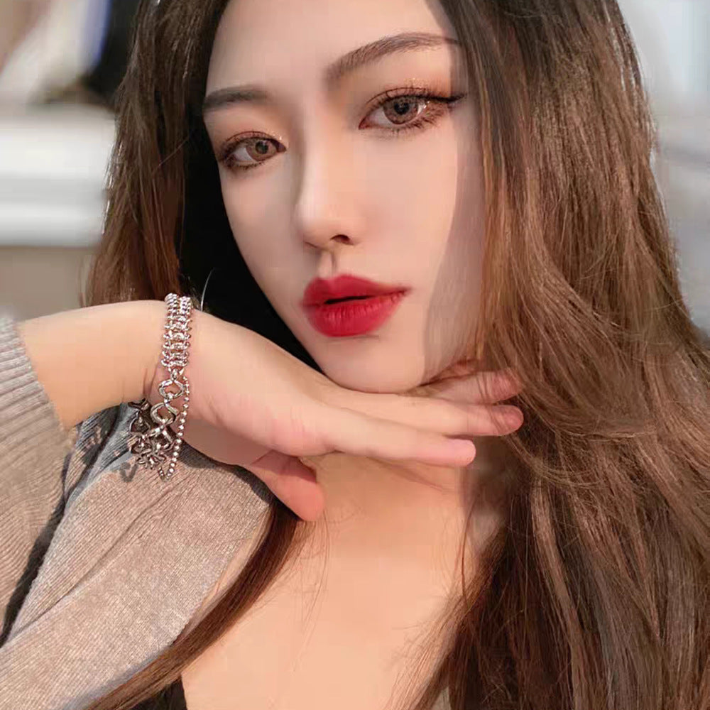 Metal Wind Venom Splicing Bracelet – Unisex Simple Personality Design for Men and Women