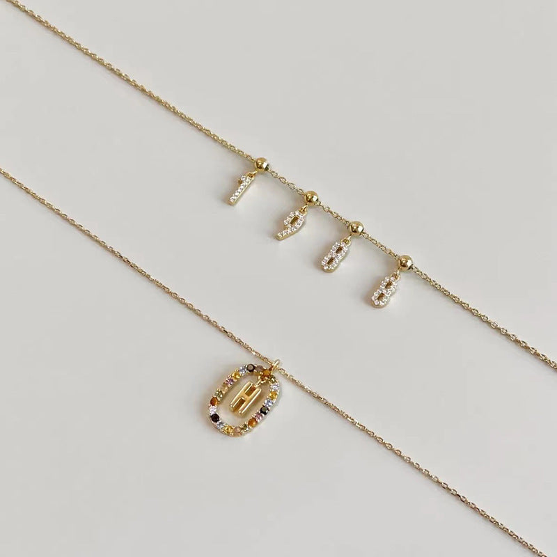 Twin Clavicle Chain Necklace – Minimalist All-Match Jewellery